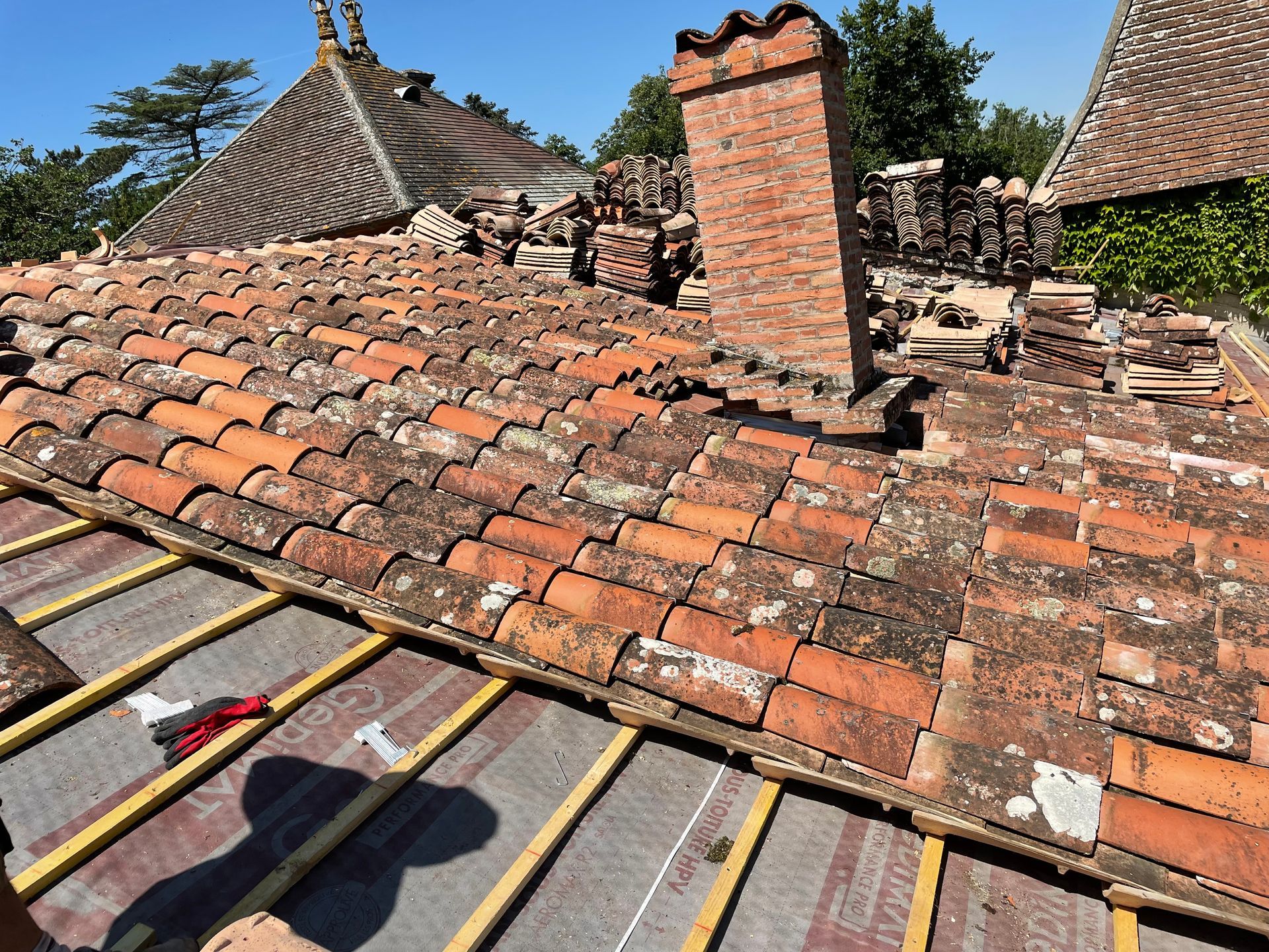 Couverture en tuileS