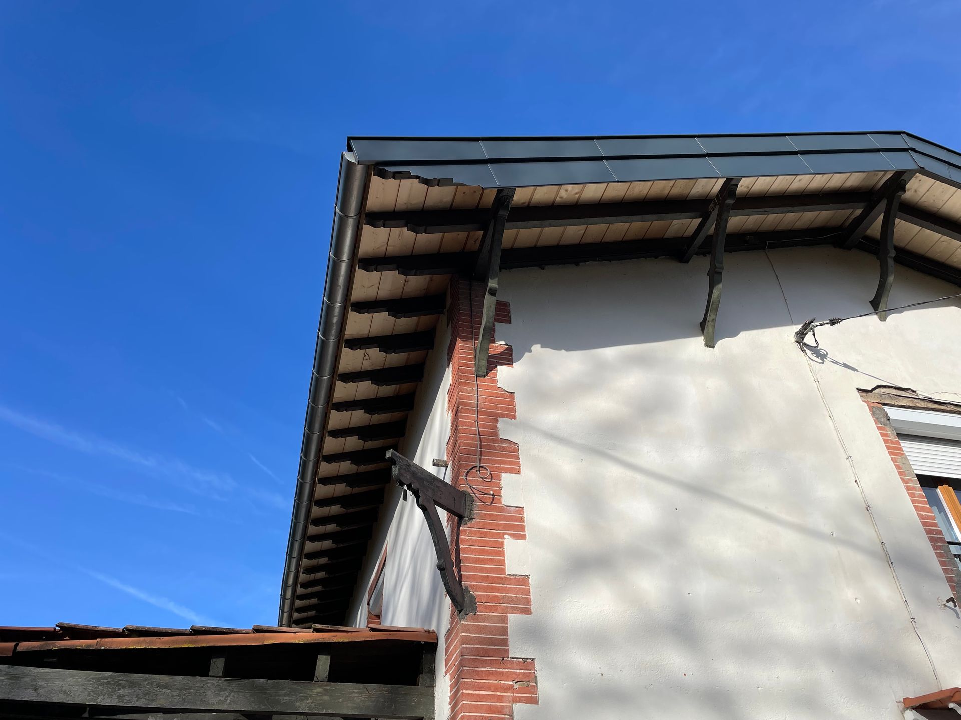 Gouttières en aluminium
