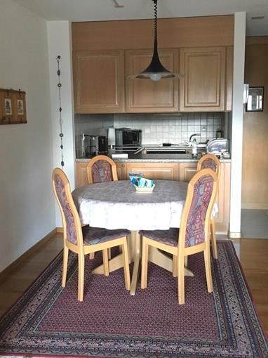 Küche und Essbereich - Appartementhaus Christina