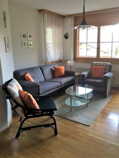 Wohnzimmer - Appartementhaus Christina