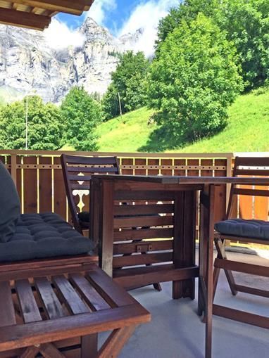 Balkon mit Aussicht - Appartementhaus Christina