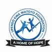 Upendo Kwa Watoto Foundation logo with blue figures and “A Home of Hope” banner