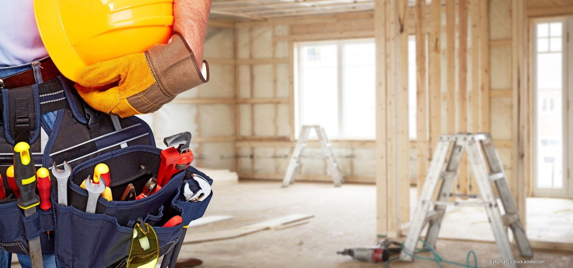 Unser erfahrenes Team arbeitet an einem Hausbau bei Nürnberg