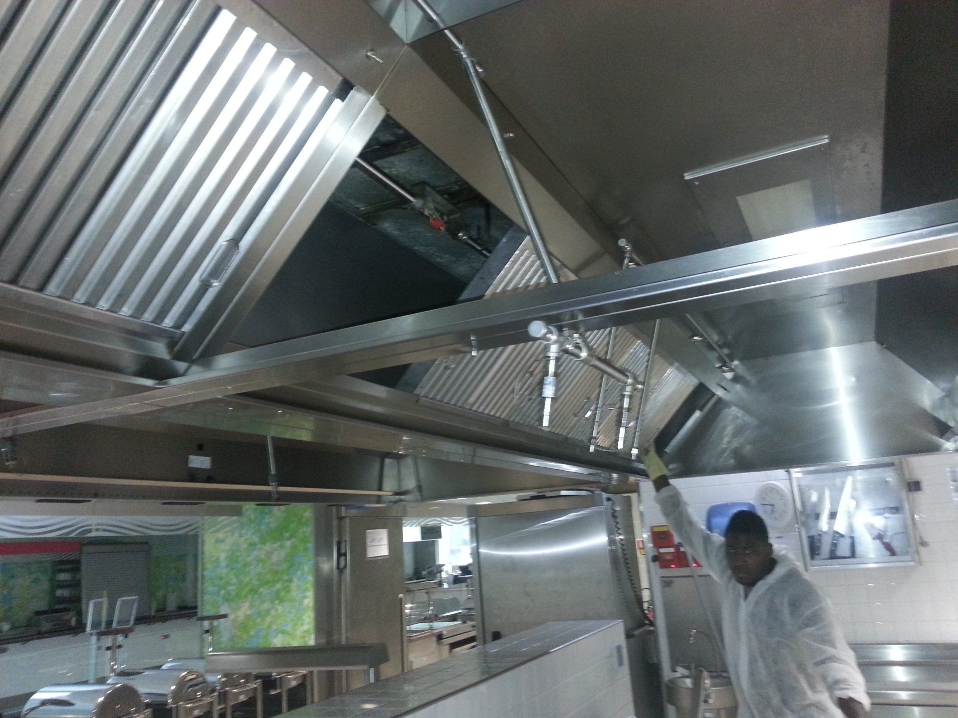 Dégraissage de hottes