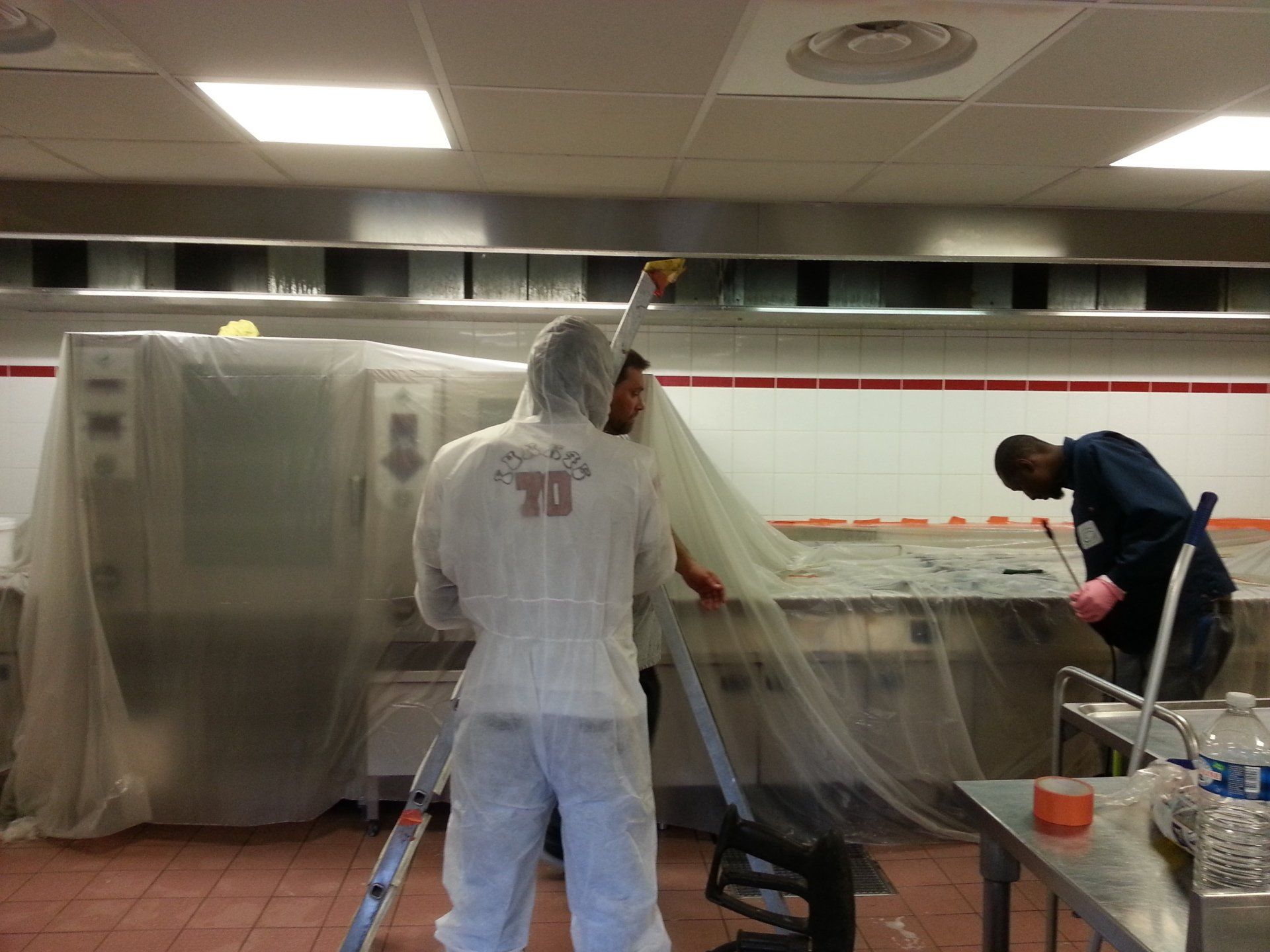 Protection des lieux avant travaux