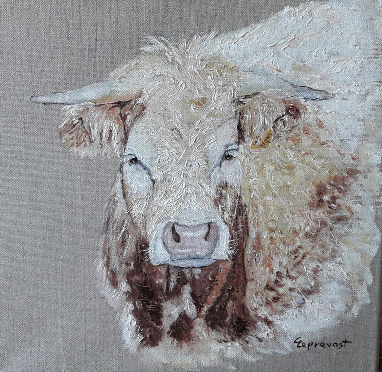 AH, LA VACHE ! (30X30)