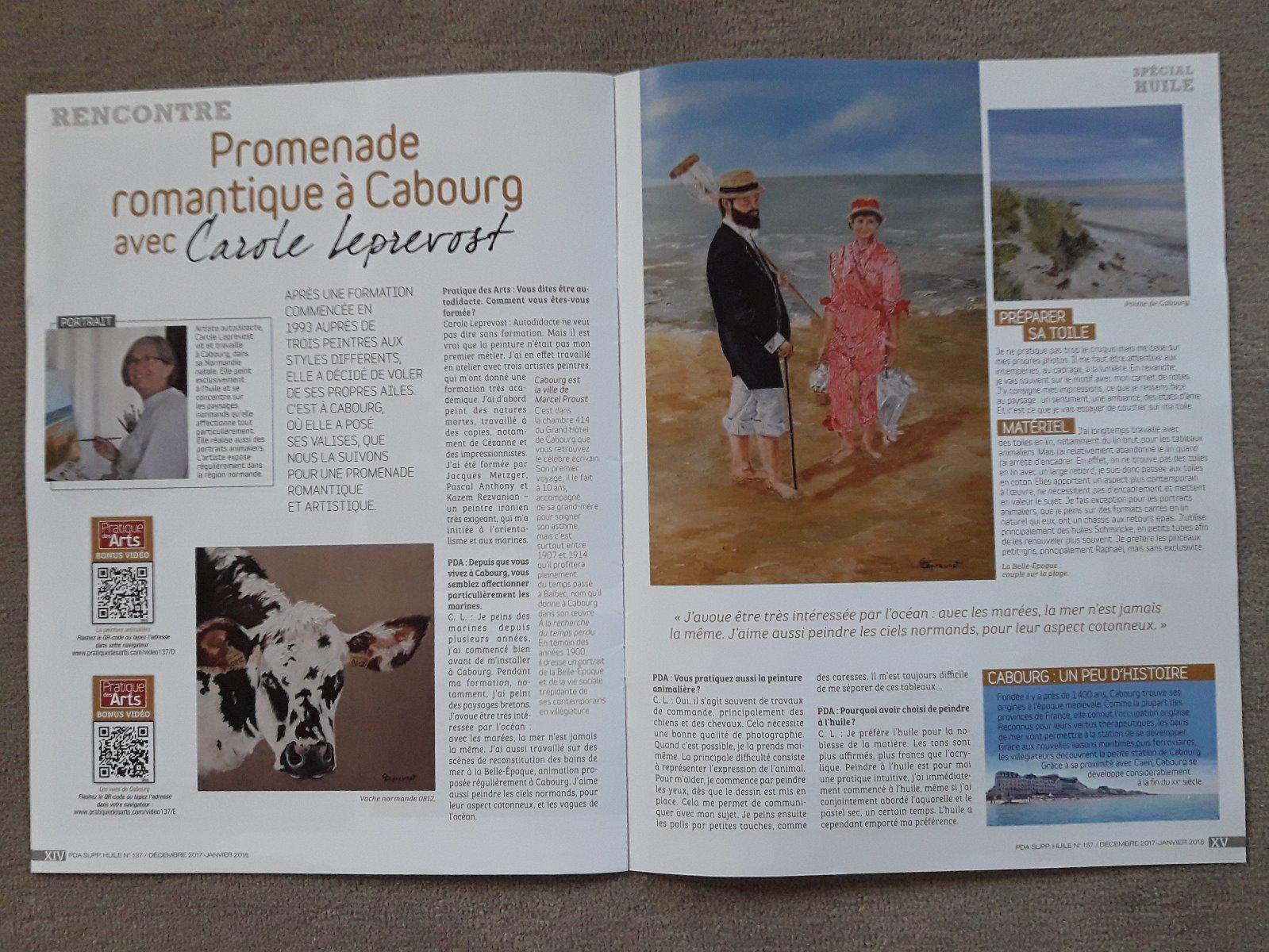 PRATIQUE DES ARTS NR 137 NOV 2017 SUPPLEMENT HUILE