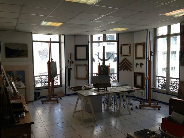 Restauration de tableaux - Venez à l'Atelier Eva Boule à Paris 9ème