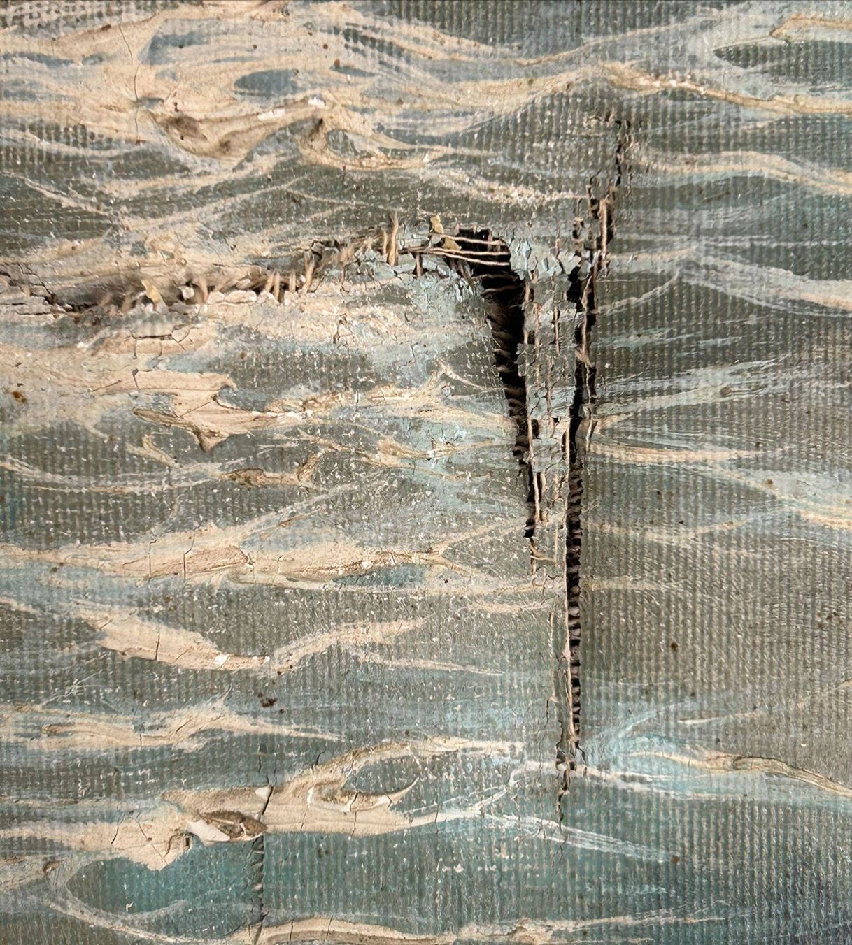 Tableau déchiré