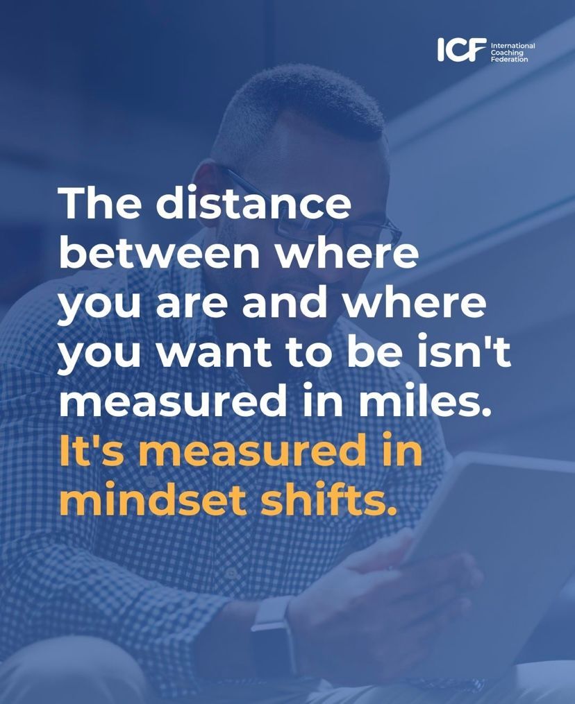 La distancia entre donde estás y donde quieres estar no se mide en millas