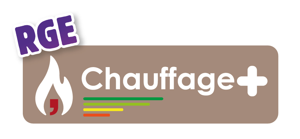 Logo de la qualification RGE Chauffage+