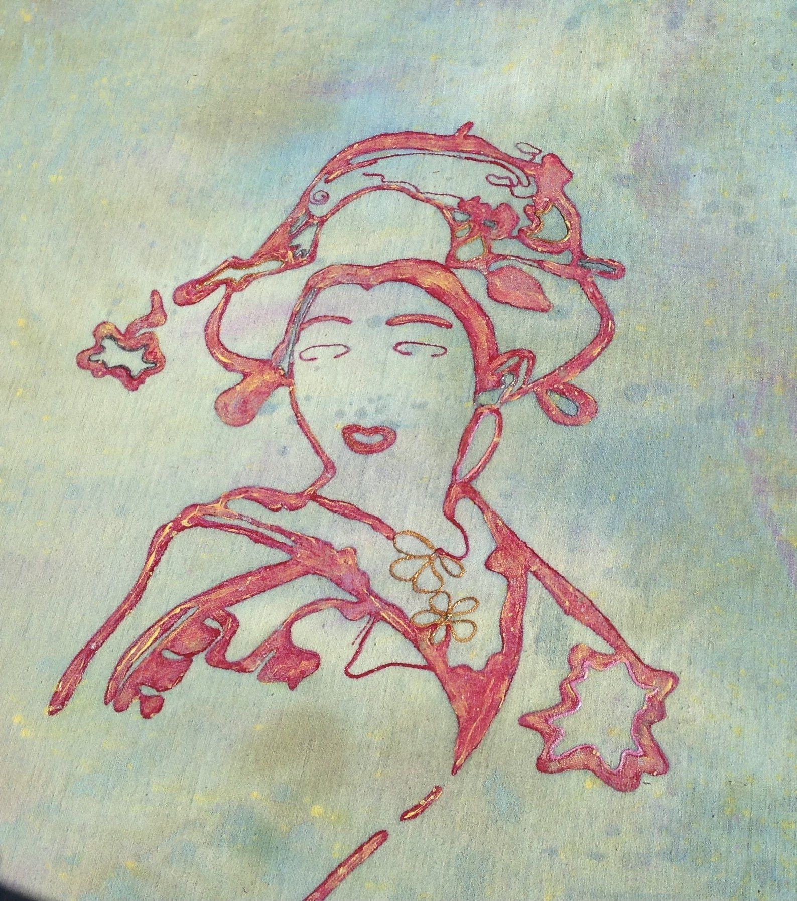 Peinture sur vêtement