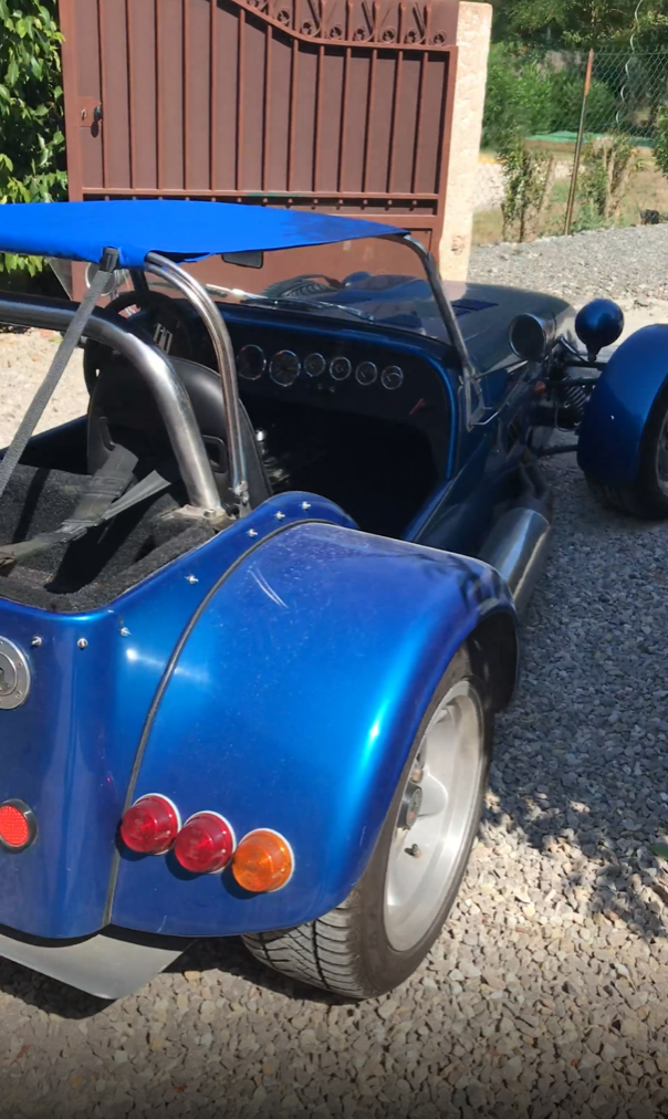 Confection d'un taud en stamoïd pour une Lotus