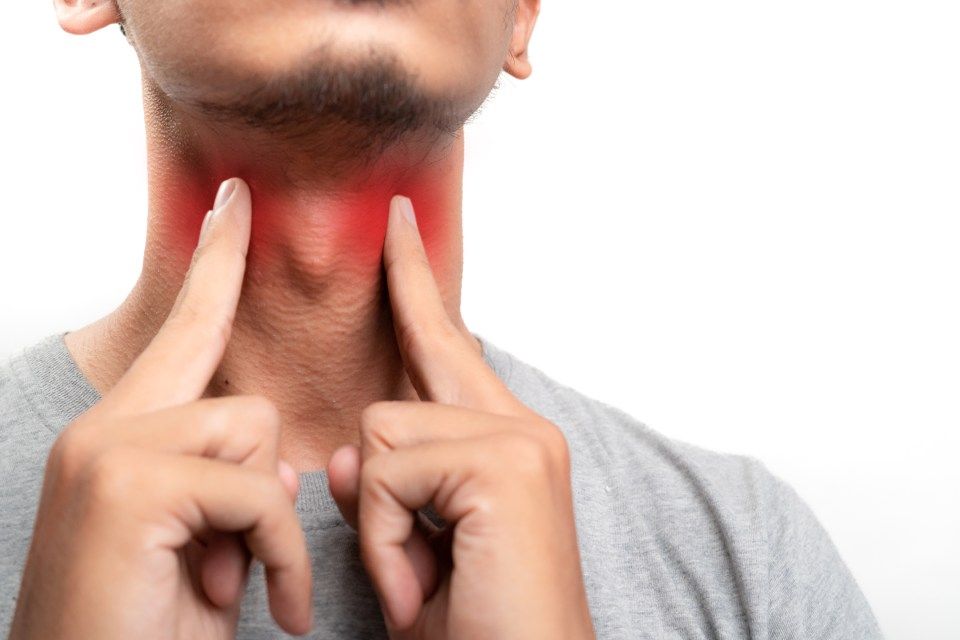 Schluckstörungen im Hals
