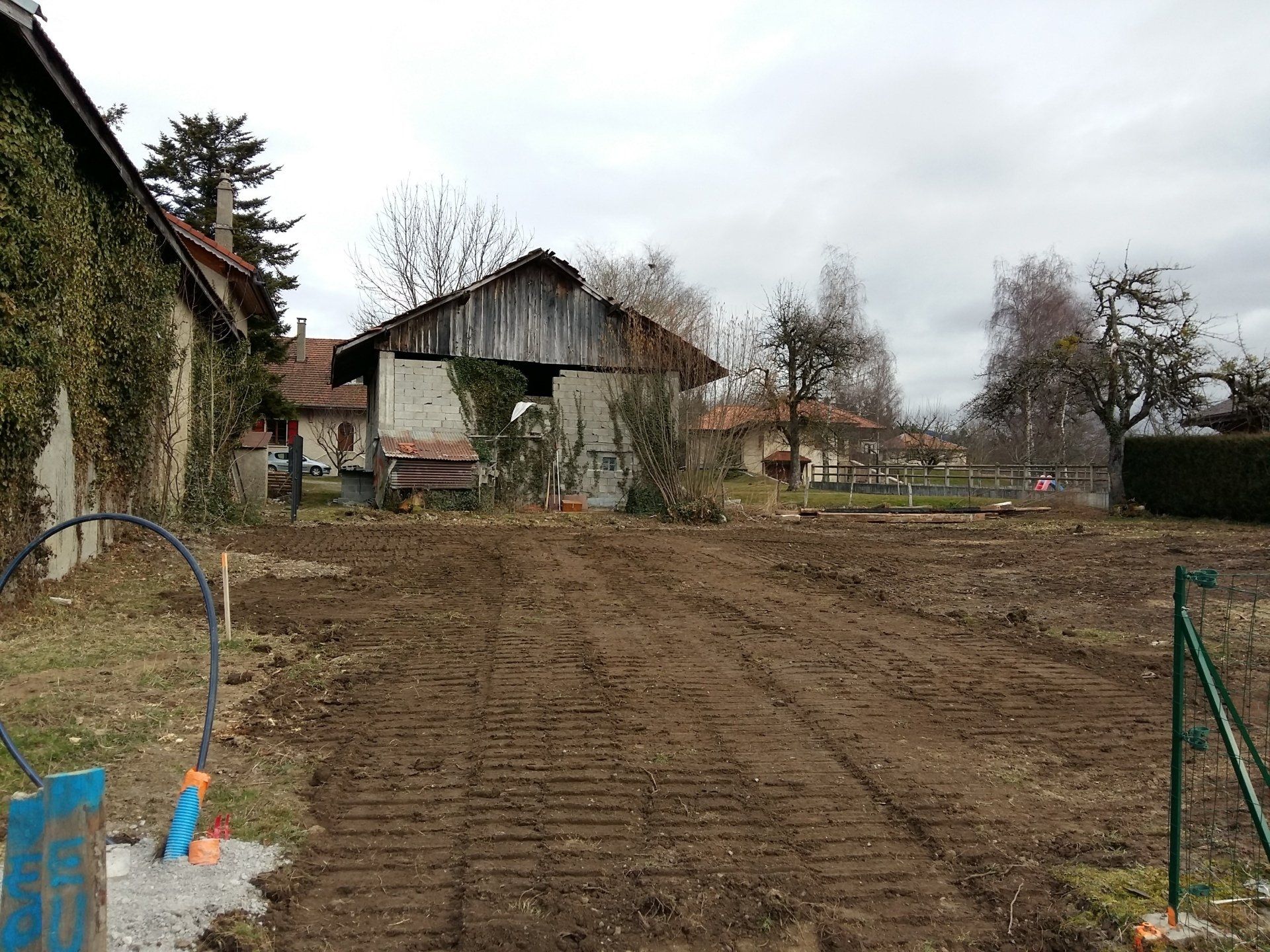 Travaux de démolition