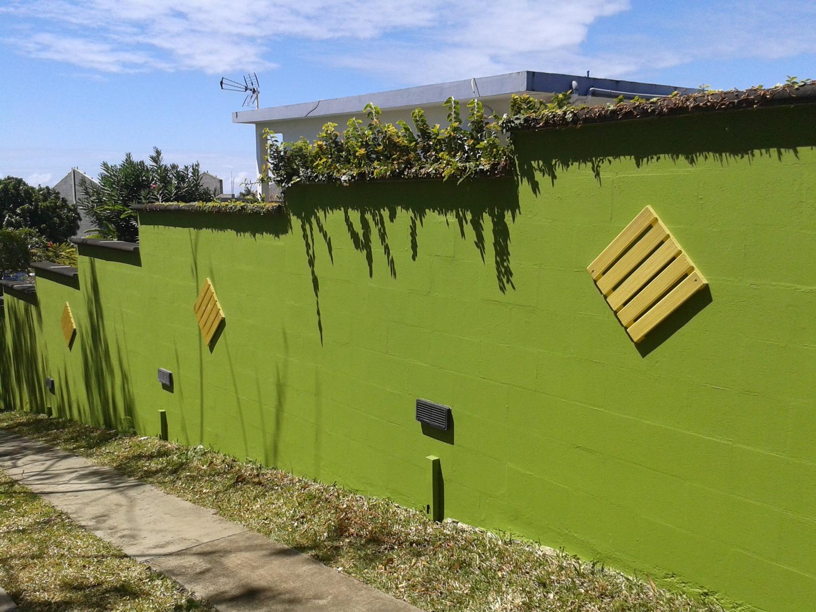 Peinture extérieure - Murs de clôture - Allée 3