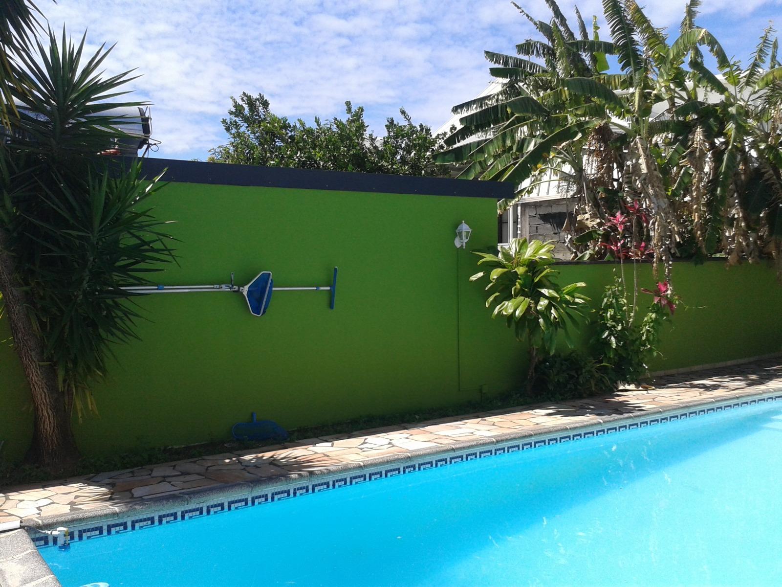 Peinture extérieure - Murs de clôture - Coin piscine 4