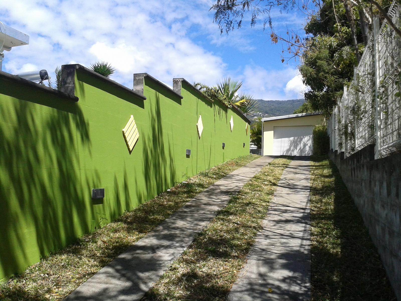 Peinture extérieure - Murs de clôture - Allée