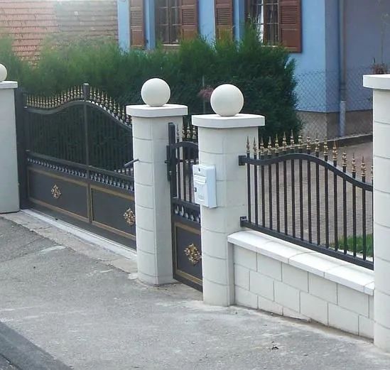 Ensemble portail et clôtures CLASSALU BREDOK