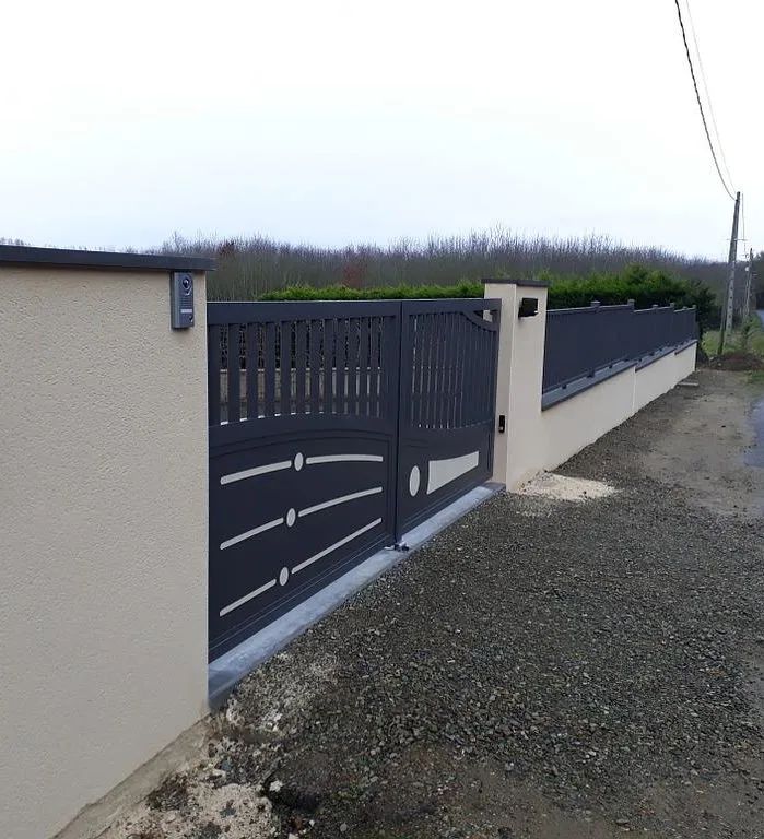 Portail MODERN SIMPLI BREDOK