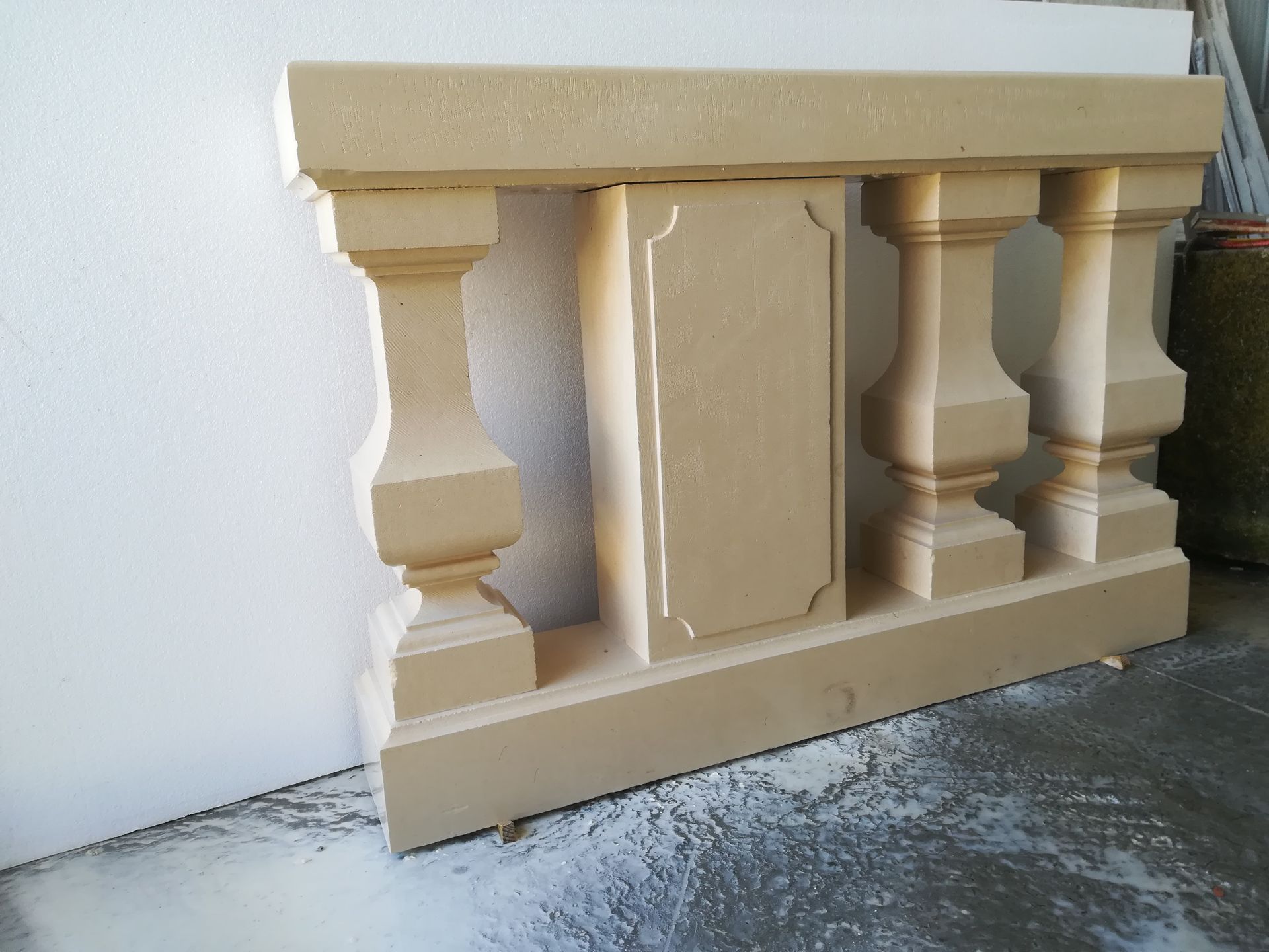 Garde-corps escalier en pierre