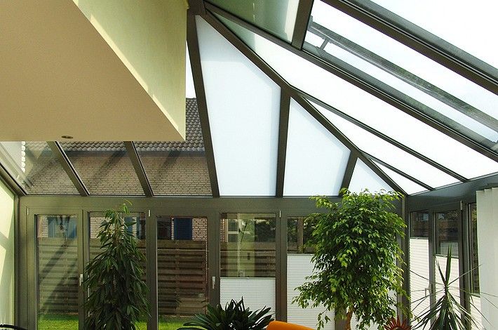 Dach des Wintergartens