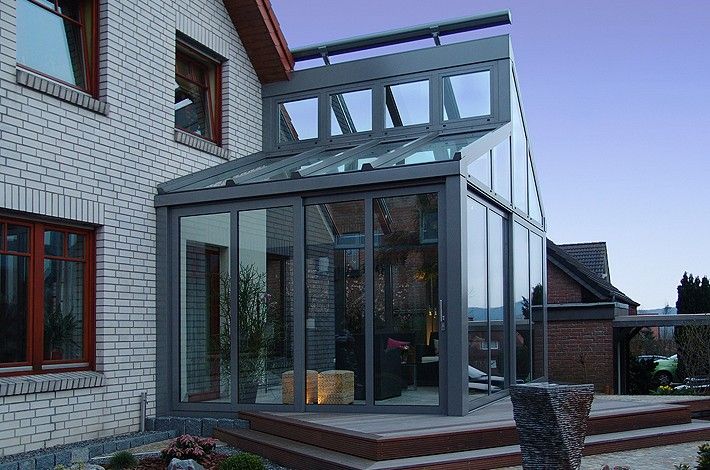 der Wintergarten als Highlight des Hauses