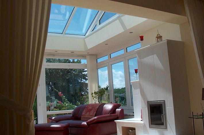 der Wintergarten als Highlight des Hauses