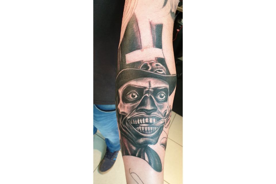 Fantasy -Charakter-tattoo von  voodoo Island Tattoo