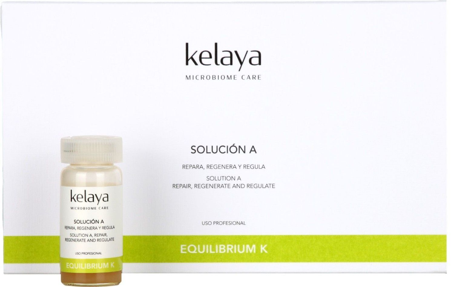Una caja de tratamiento capilar Kelaya Equilibrium K 
