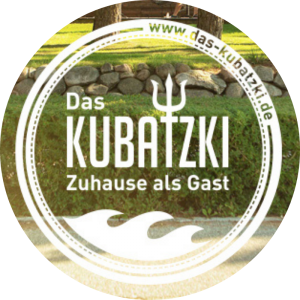 Rundes Logo mit „Das Kubatzki“ 