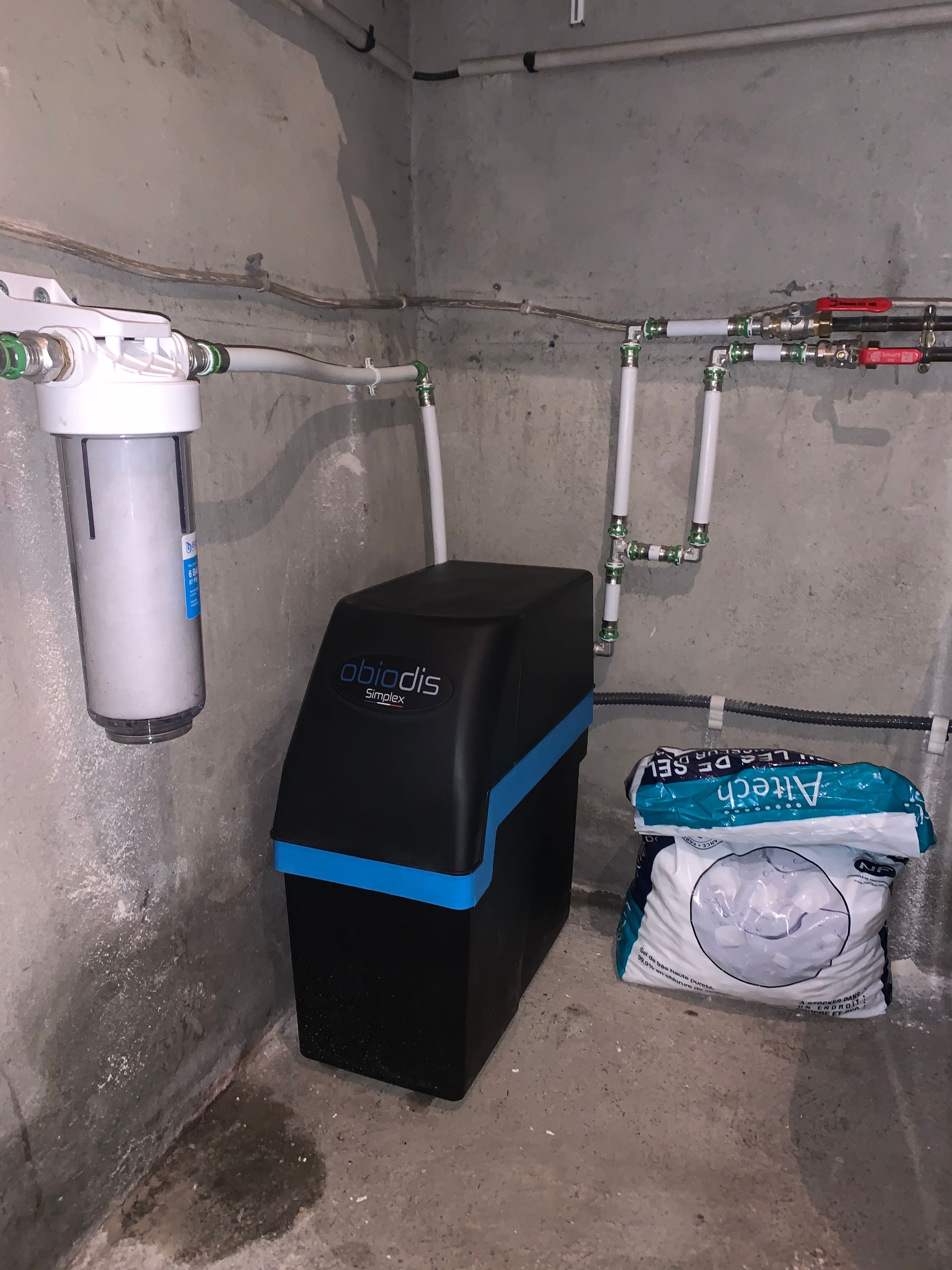 Vers page Adoucisseurs.