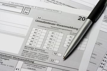 Formular Umsatzsteuer-Voranmeldung