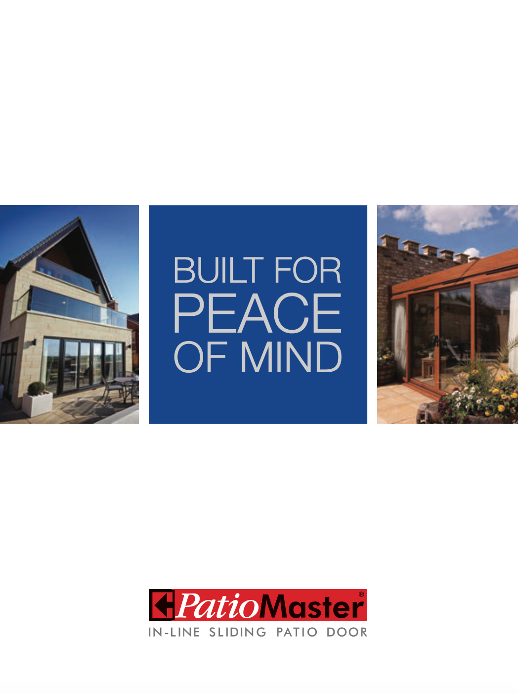 A poster that says `` built for peace of mind ''