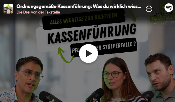 Three people in a video about