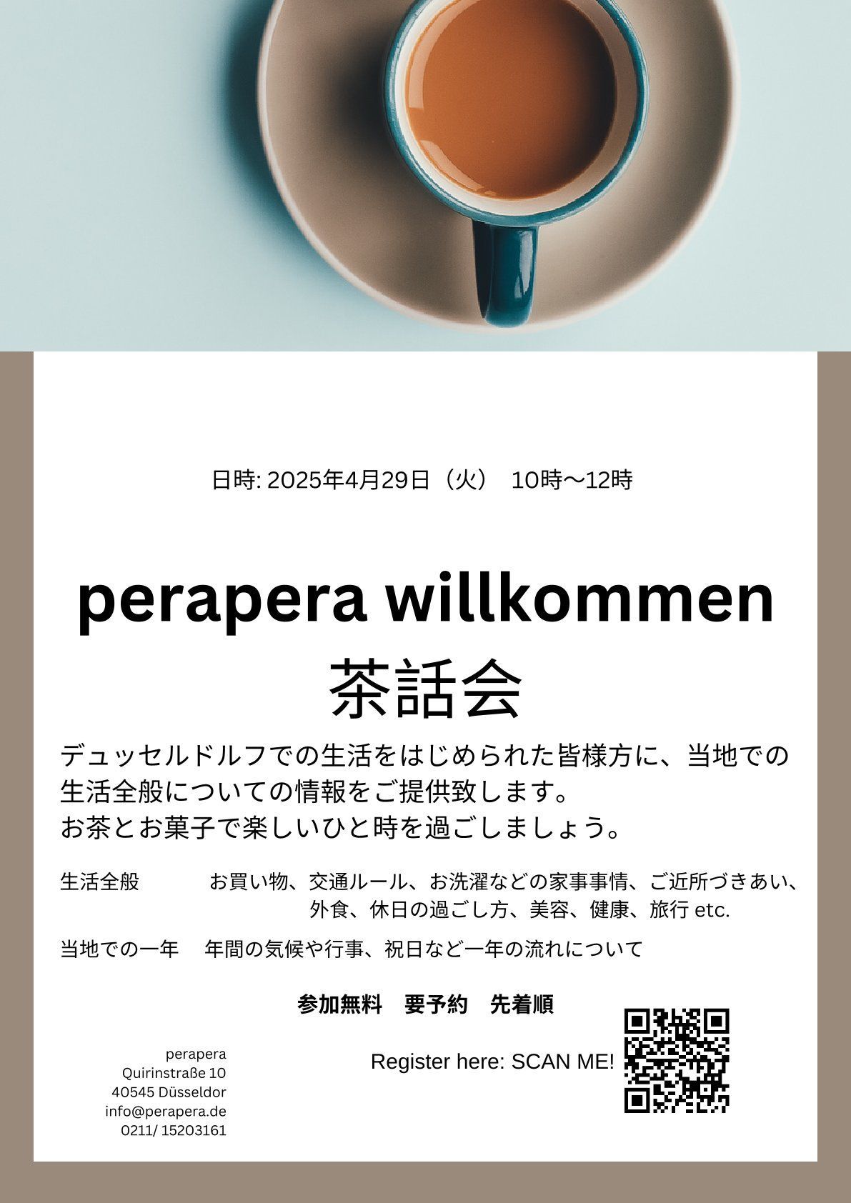 Flyer perapera