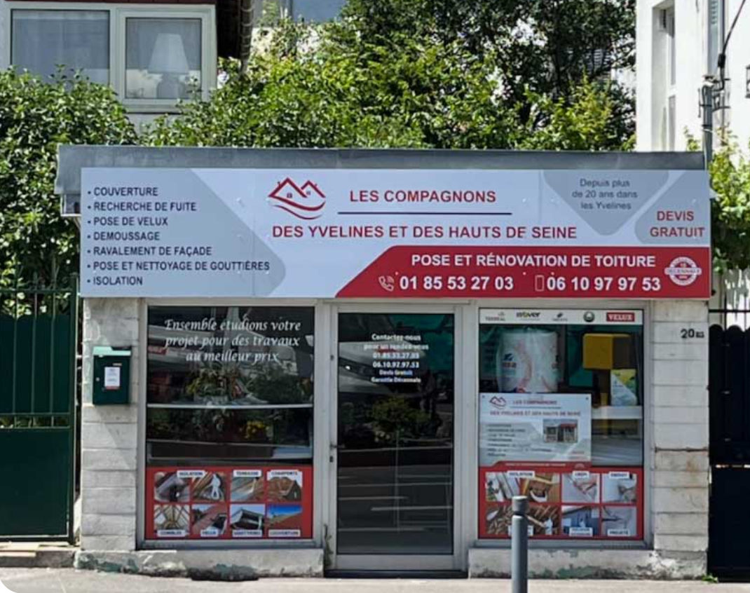 Enseigne Les Compagnons des Yvelines et des Hauts-de-Seine