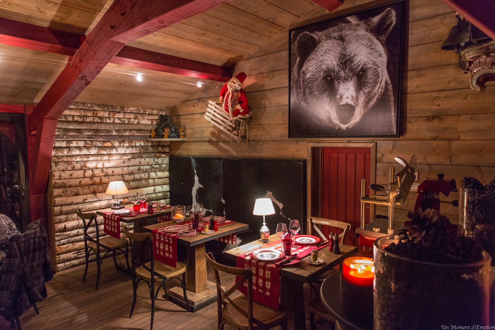 Manger dans le restaurant