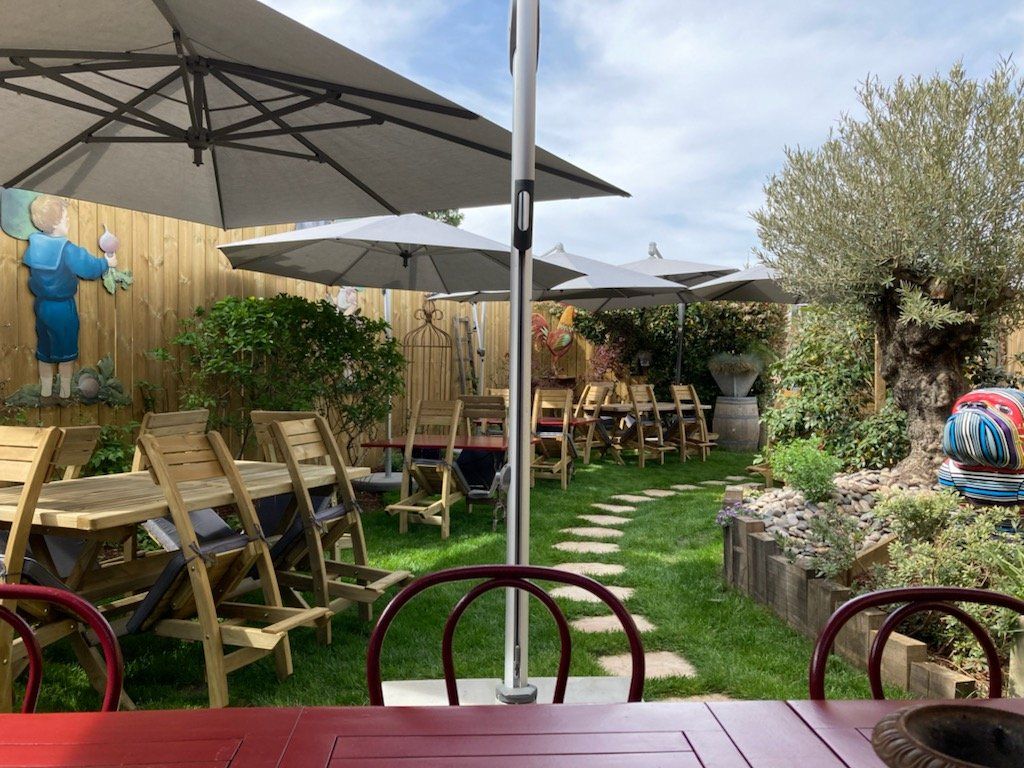 Manger à l'extérieur