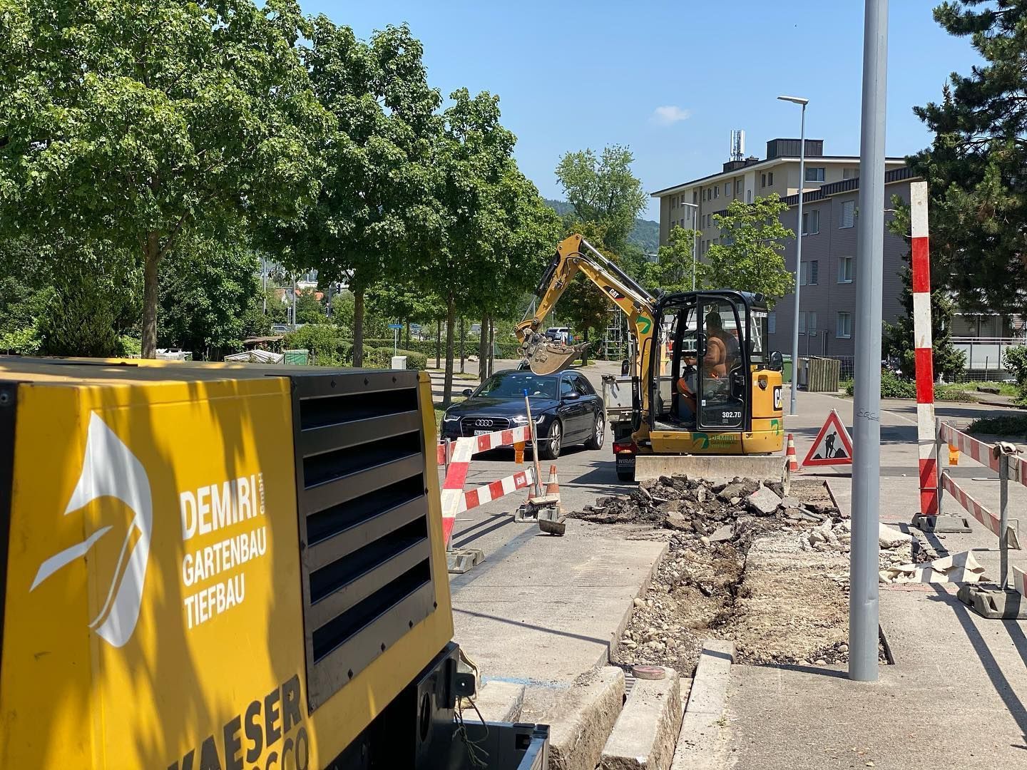 Tiefbau & Belagsarbeiten - Demiri Gartenbau GmbH - Dübendorf