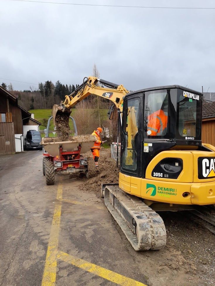Tiefbau & Belagsarbeiten - Demiri Gartenbau GmbH - Dübendorf