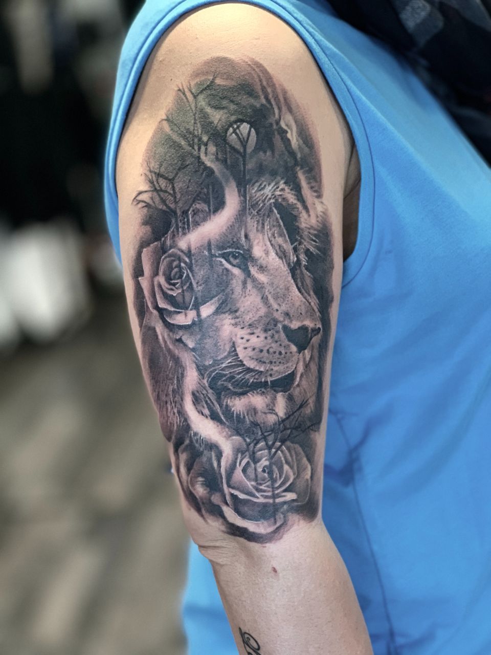 Arm-Tattoo von Szilárd Kis
