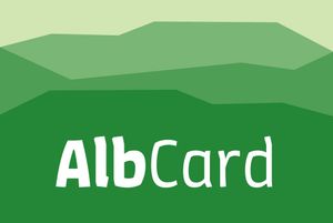 AlbCard Logo - Wir sind Partner bei AlbCard. Entdecken Sie jetzt die Schwaebische Alb. 