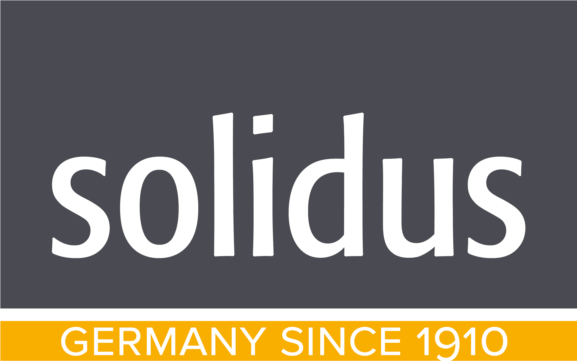 Ein Logo für Solidus Deutschland seit 1910