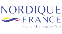 Logo Nordique France, fournisseur de saunas, spas & hammams