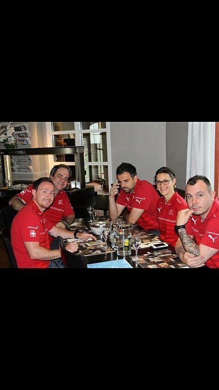 staff équipe suisse Futsal