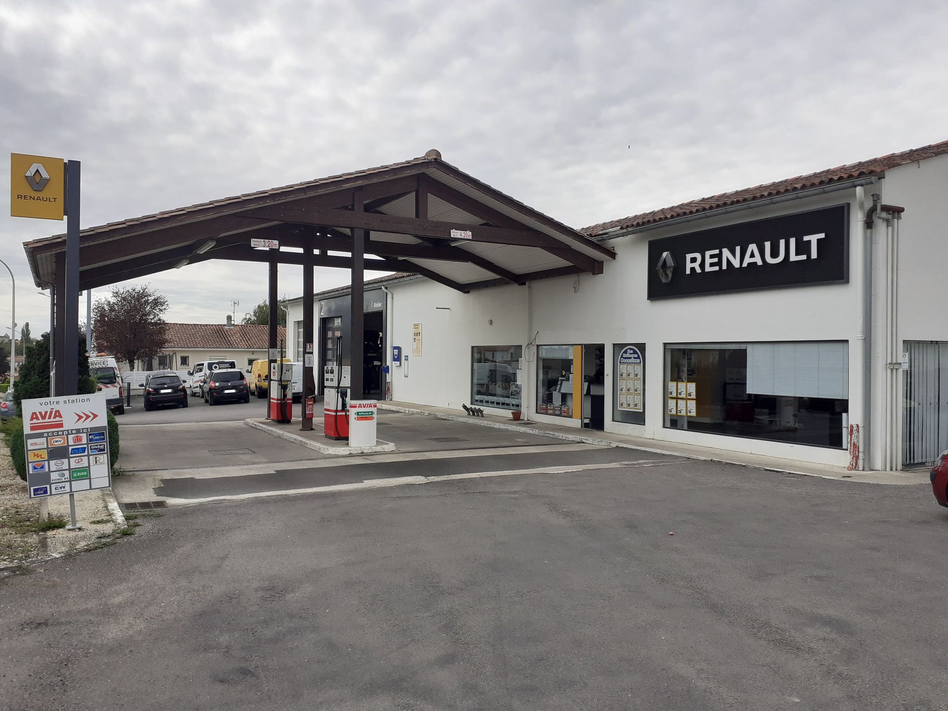 Station-service du garage