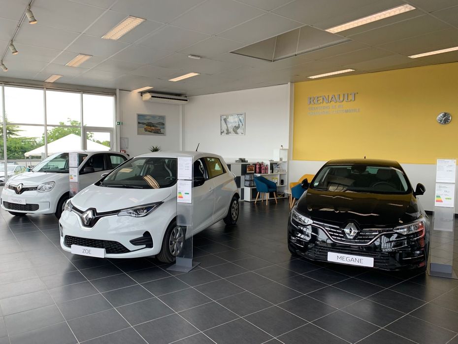 Véhicules neufs de la marque Renault vendus dans le Garage Chauveau