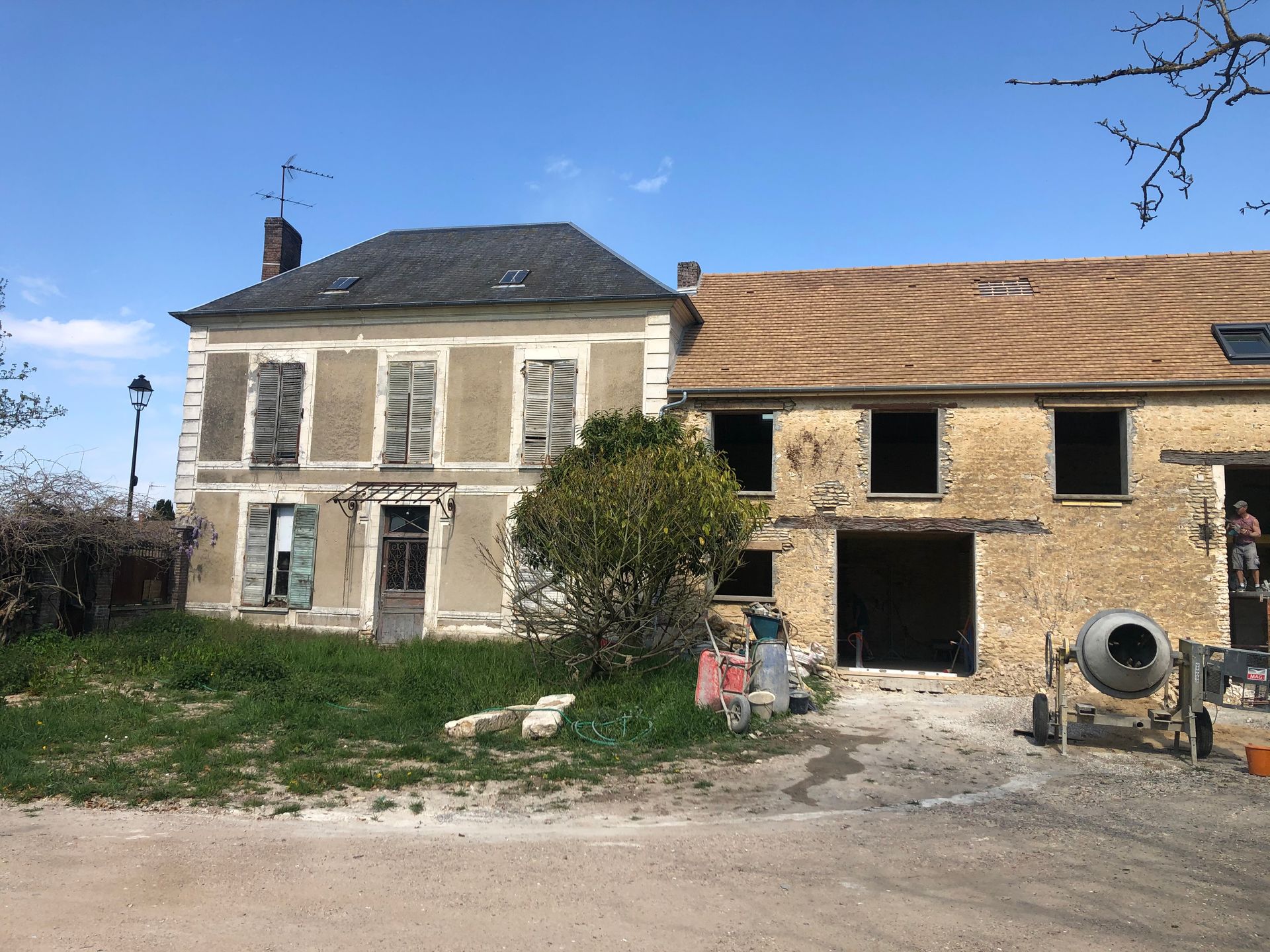 Rénovation de maison avant