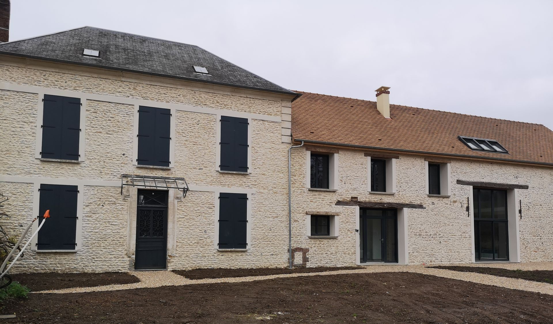 Une maison entièrement rénovée